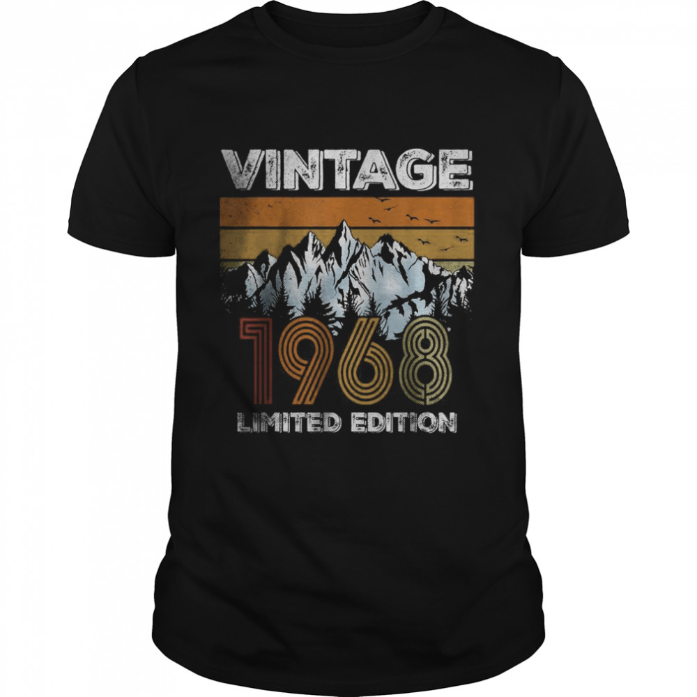 Vintage 1968 54 Years Old Limited Edition T-Shirt