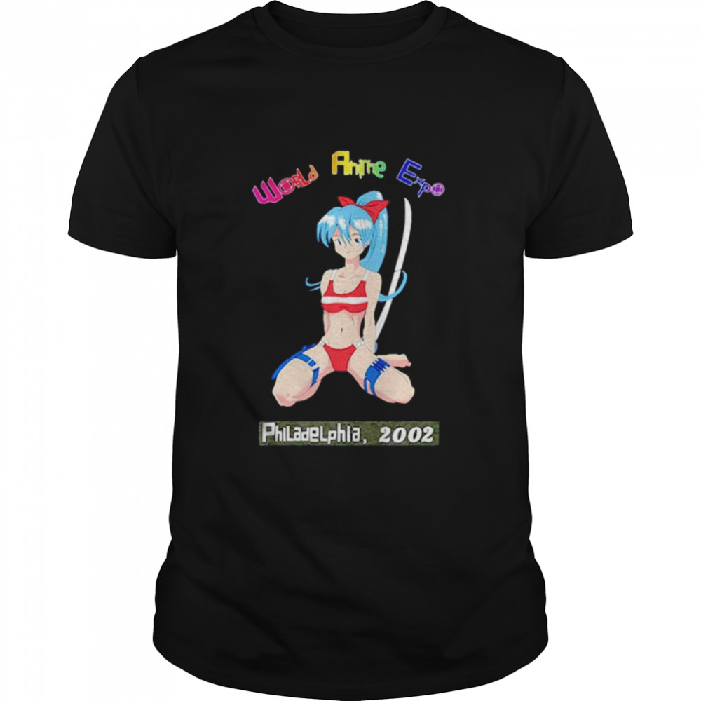 World Anime Expo Philadelphia 2002 shirt