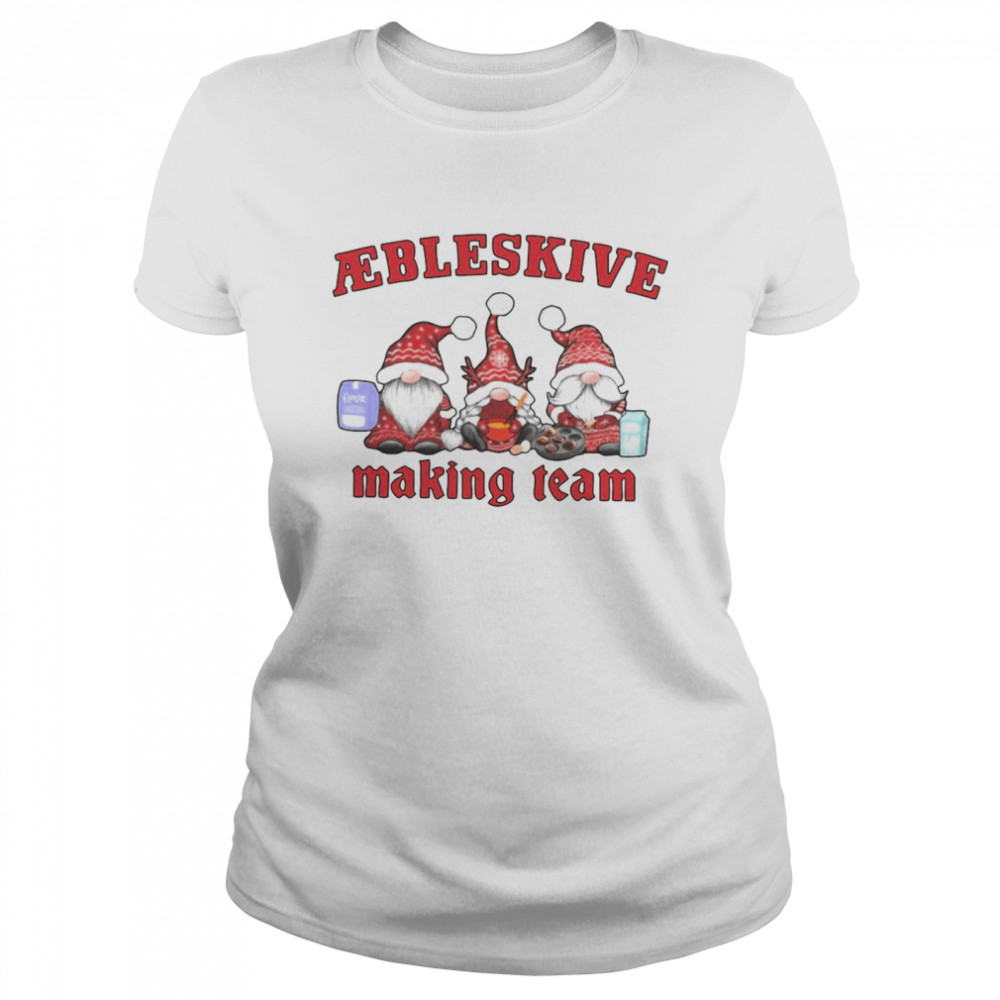 Aebleskive Making Team  Classic Women's T-shirt