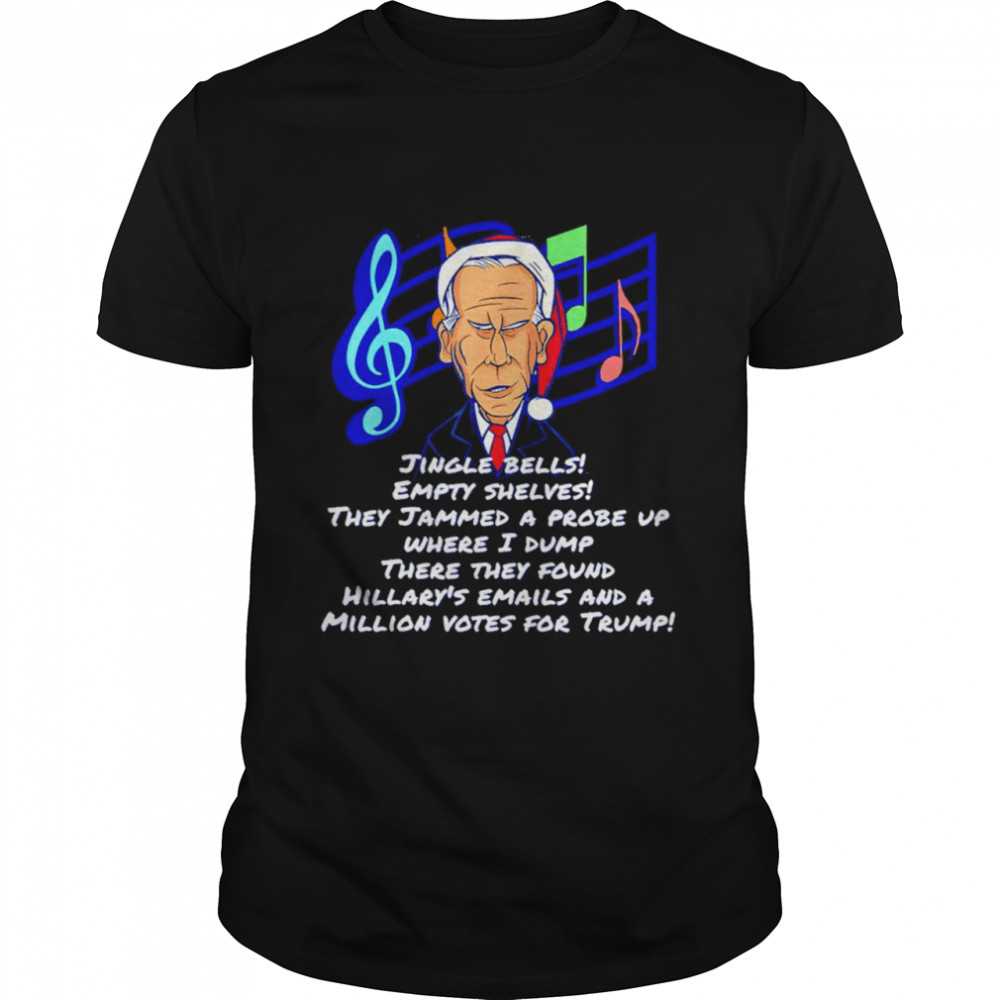 Biden colonoscopy meme Christmas butt wiped biden go brandon shirt