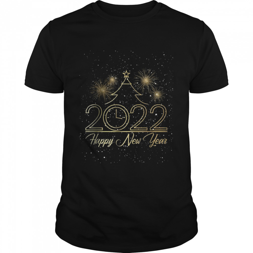 Happy New Year 2022 New Years Eve Party Supplies T-Shirt