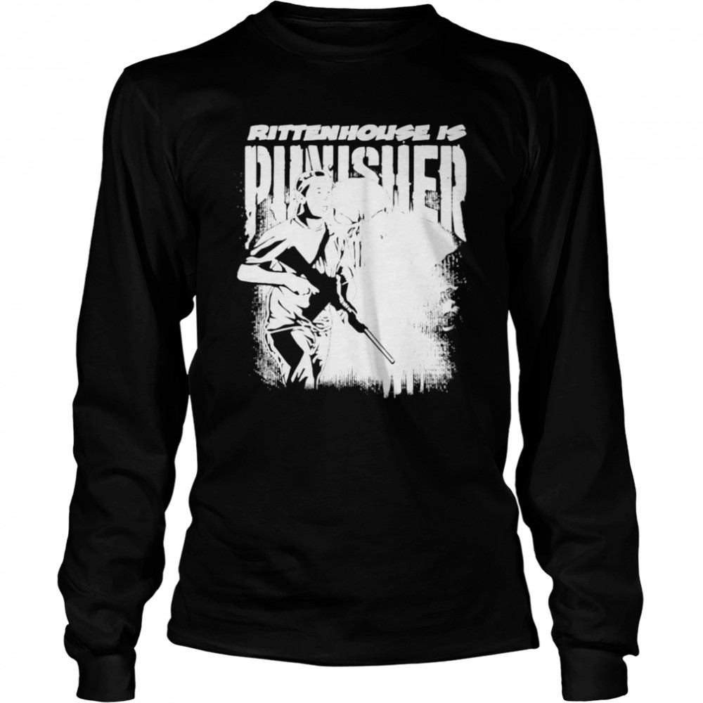 Rittenhouse Is Punisher  Long Sleeved T-shirt