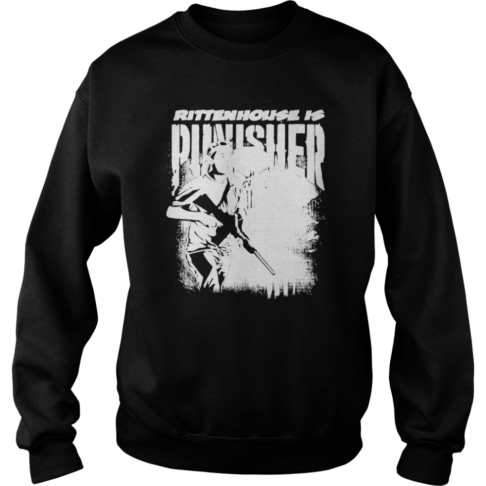 Rittenhouse Is Punisher  Unisex Sweatshirt