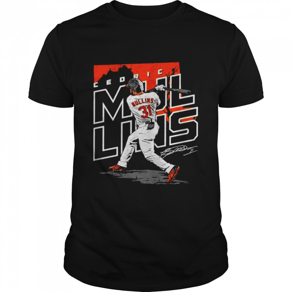 Cedric Mullins Baltimore Orioles signature shirt