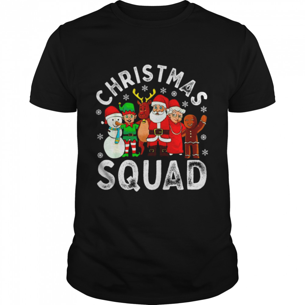 Christmas Squad Santa Family Matching Pajamas Xmas shirt