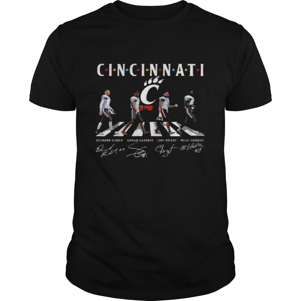 Cincinnati Abbey Road Signatures Shirt