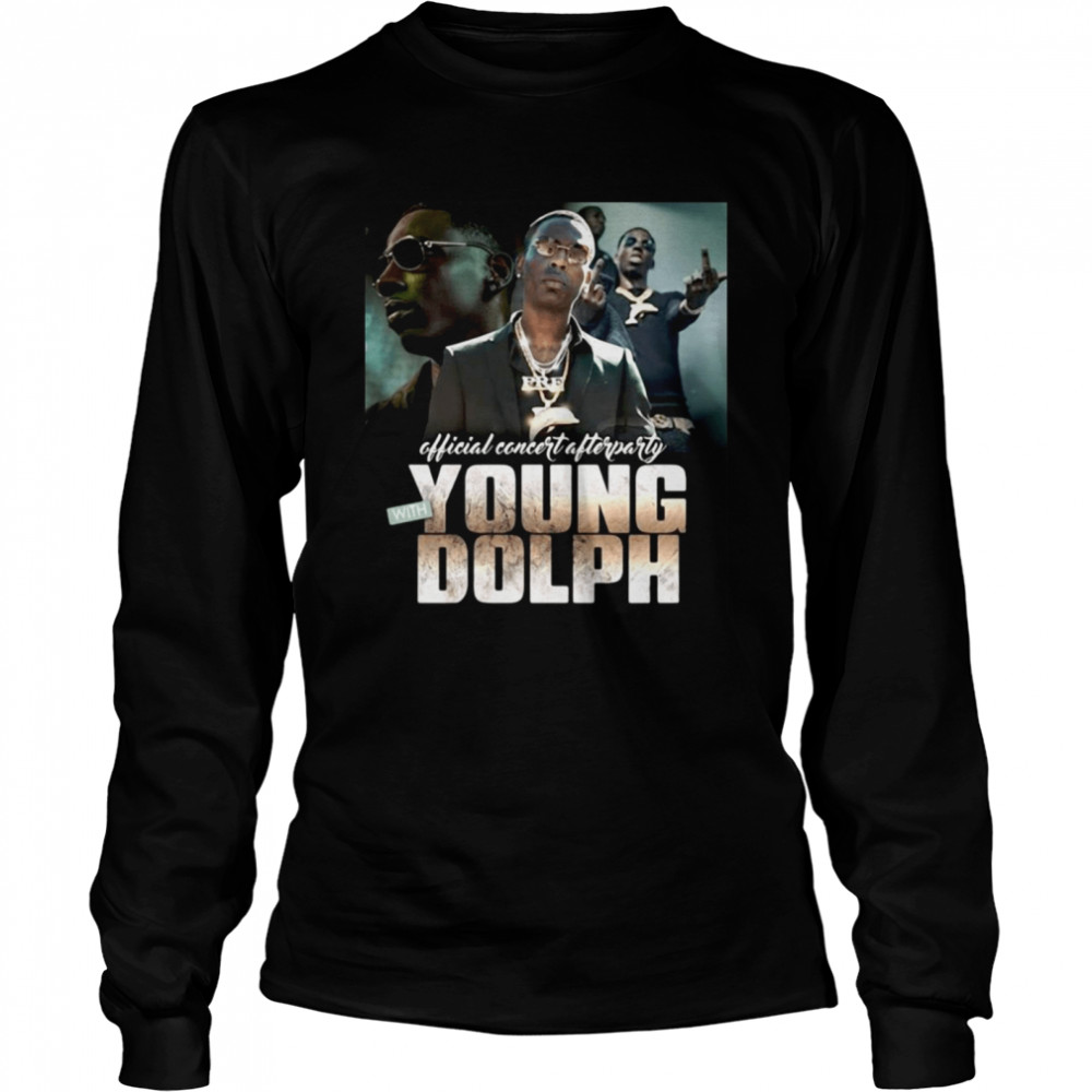 Concert Afterparty With Young Dolph Rip Young Dolph  Long Sleeved T-shirt