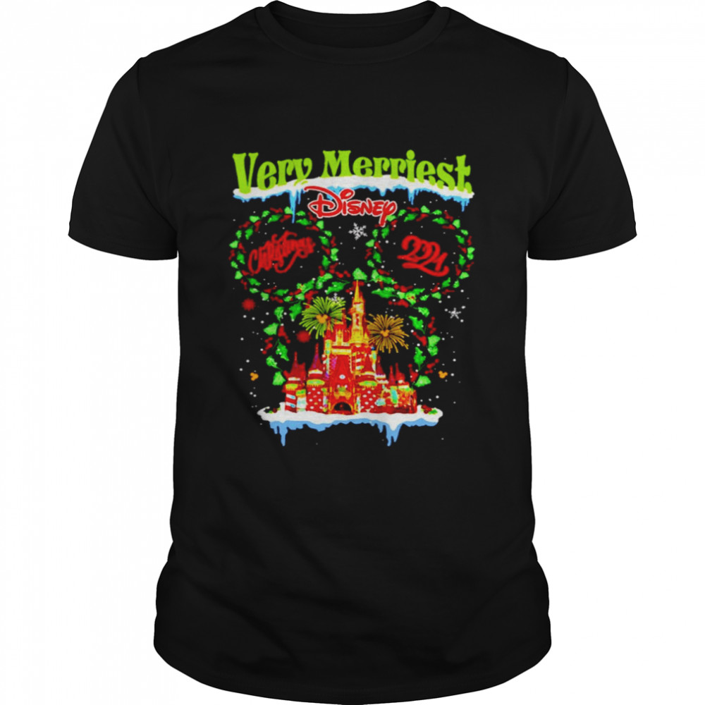 Disney Very Merriest Christmas 2021 shirt