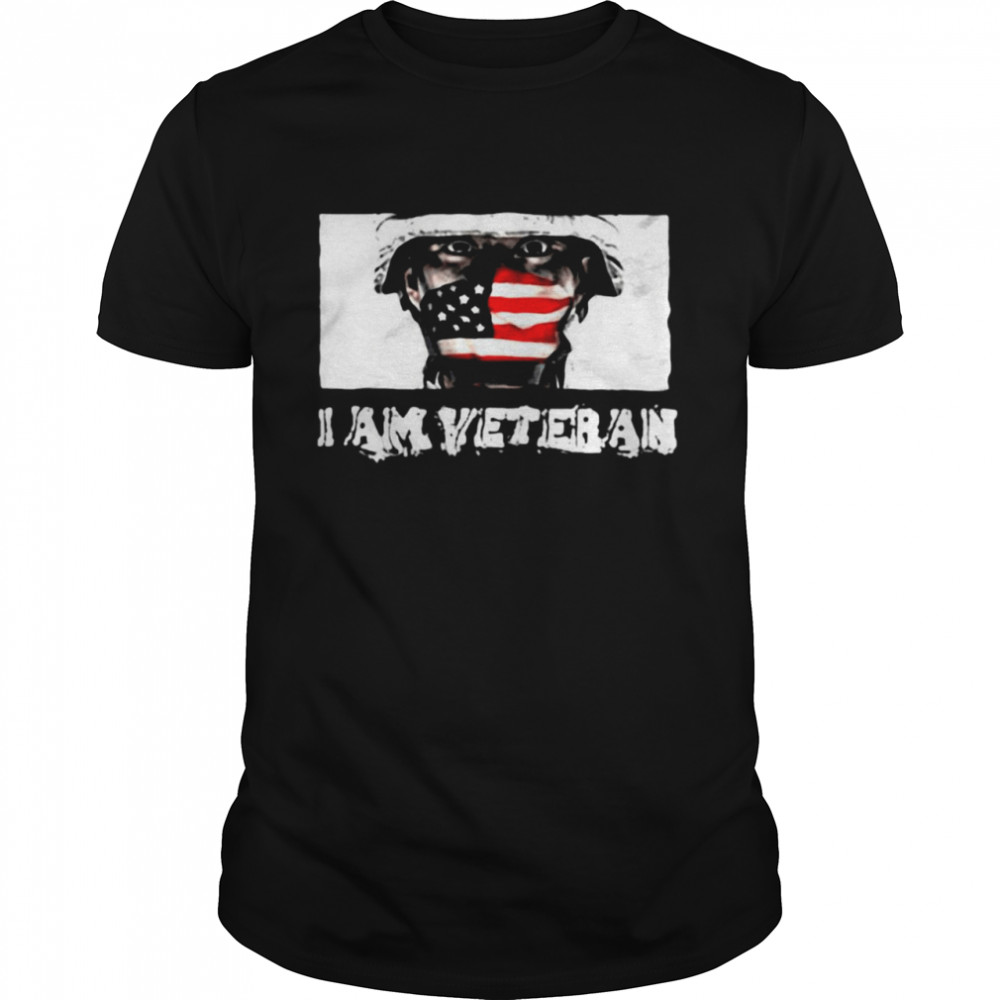 I Am Veteran American Flag 2021 Shirt