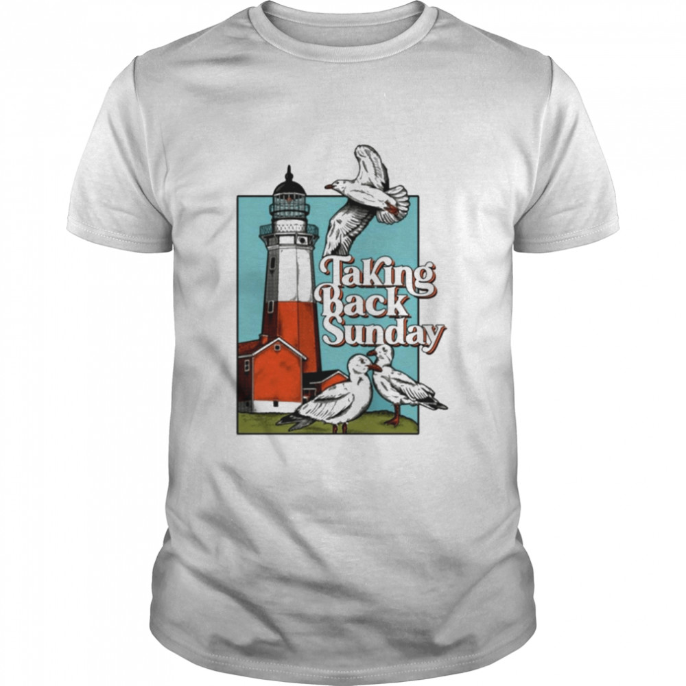 taking Back Sunday Merch Taking Back Sunday Lighthouse Shirt