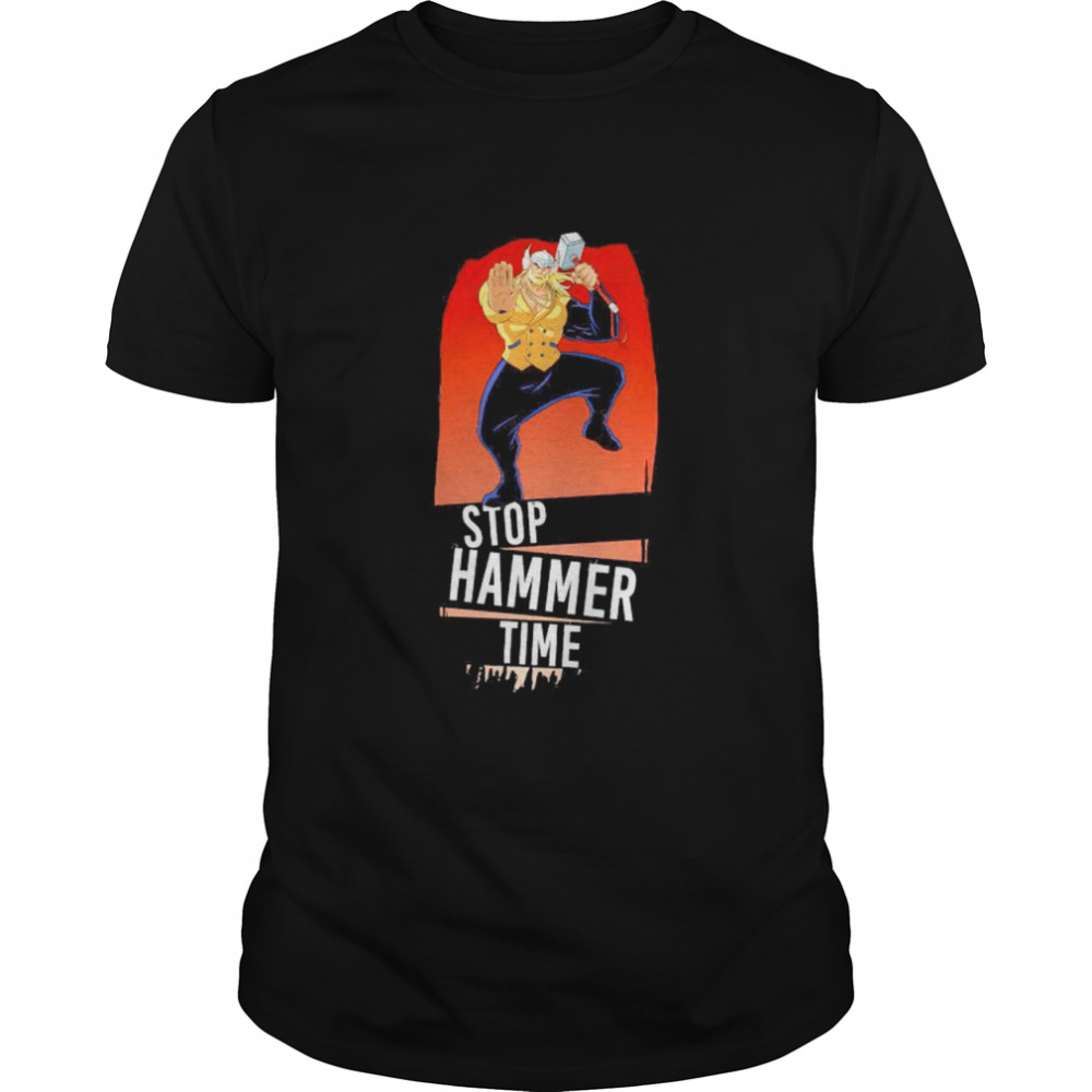 Thor stop hammer time shirt