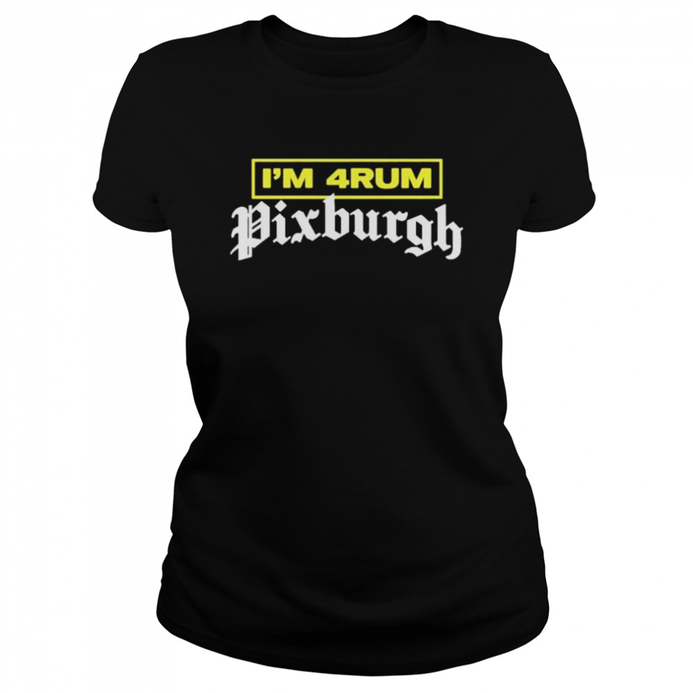wiz Khalifa Merch 4Rum Pixburgh  Classic Women's T-shirt