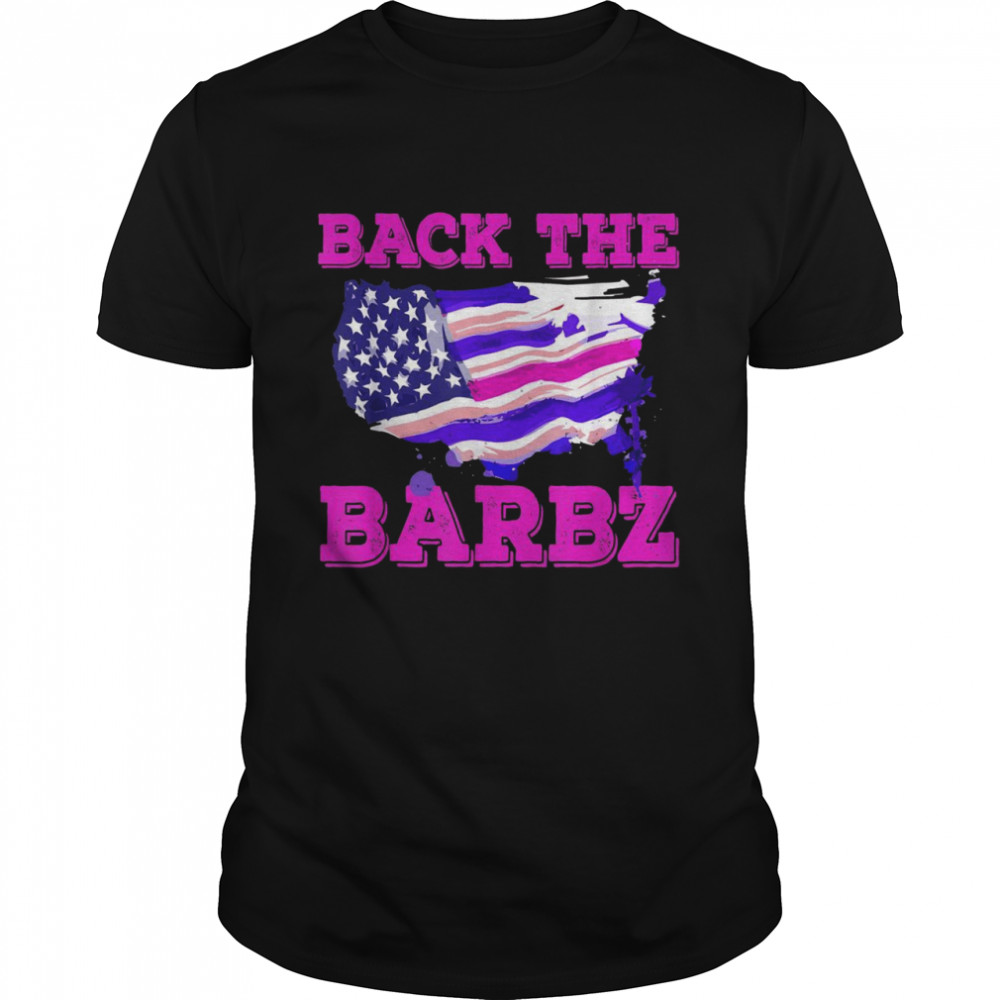 Back The Barbz Love American Flag Supporter Shirt