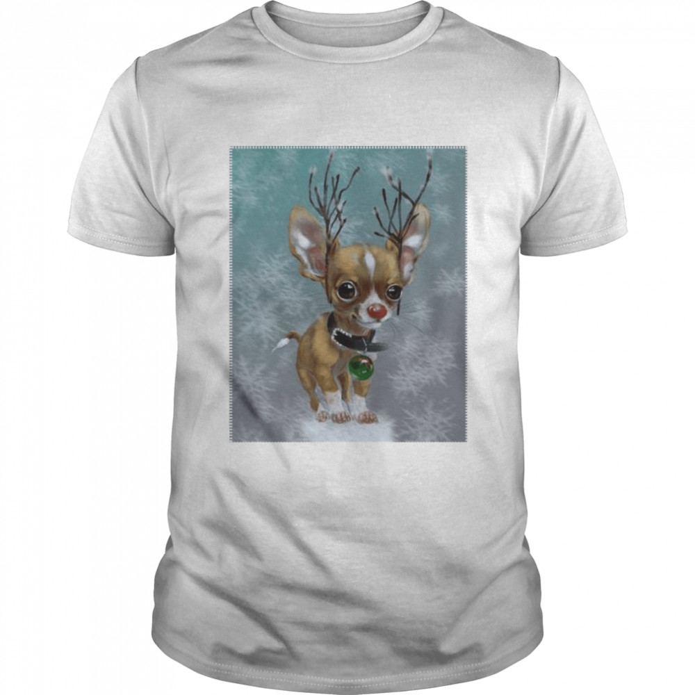 Chihuahua Reindeer Christmas Gift shirt