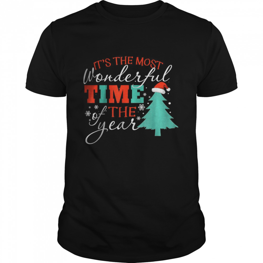 Christmas tree it’s the most wonderful time of the year T-Shirt