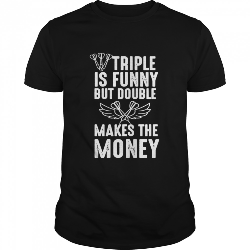 Dartpfeile Triple Double Arrow Design Shirt