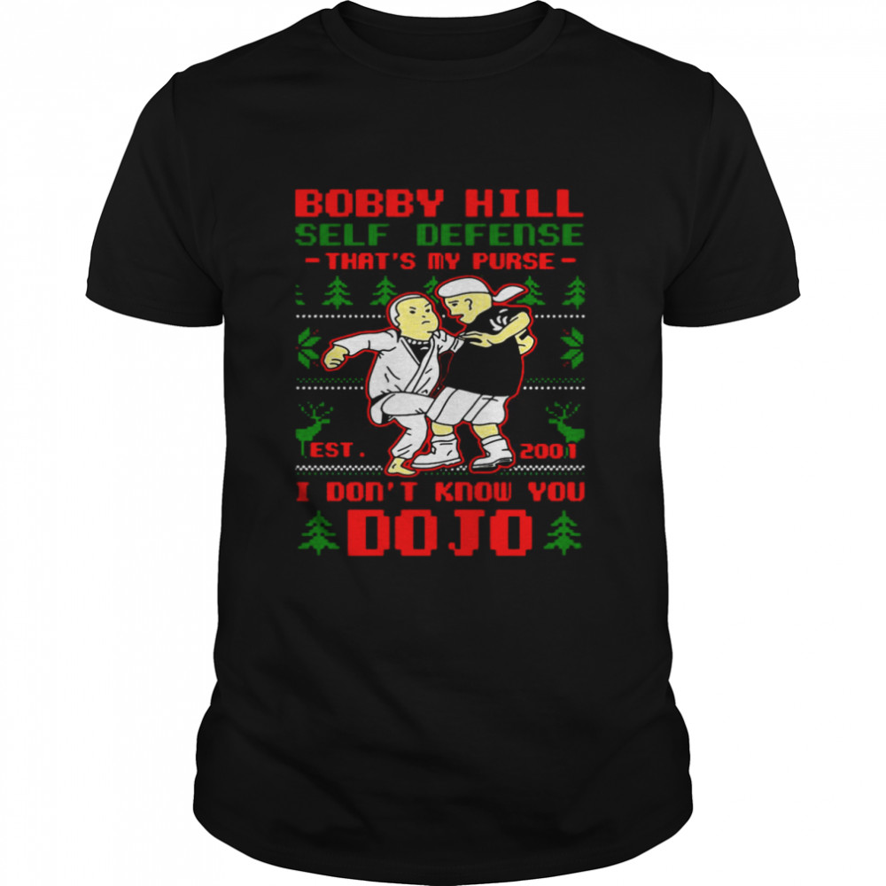 King of The Hill Bobby Hill Self Defense Dojo Ugly Christmas Sweater Shirt