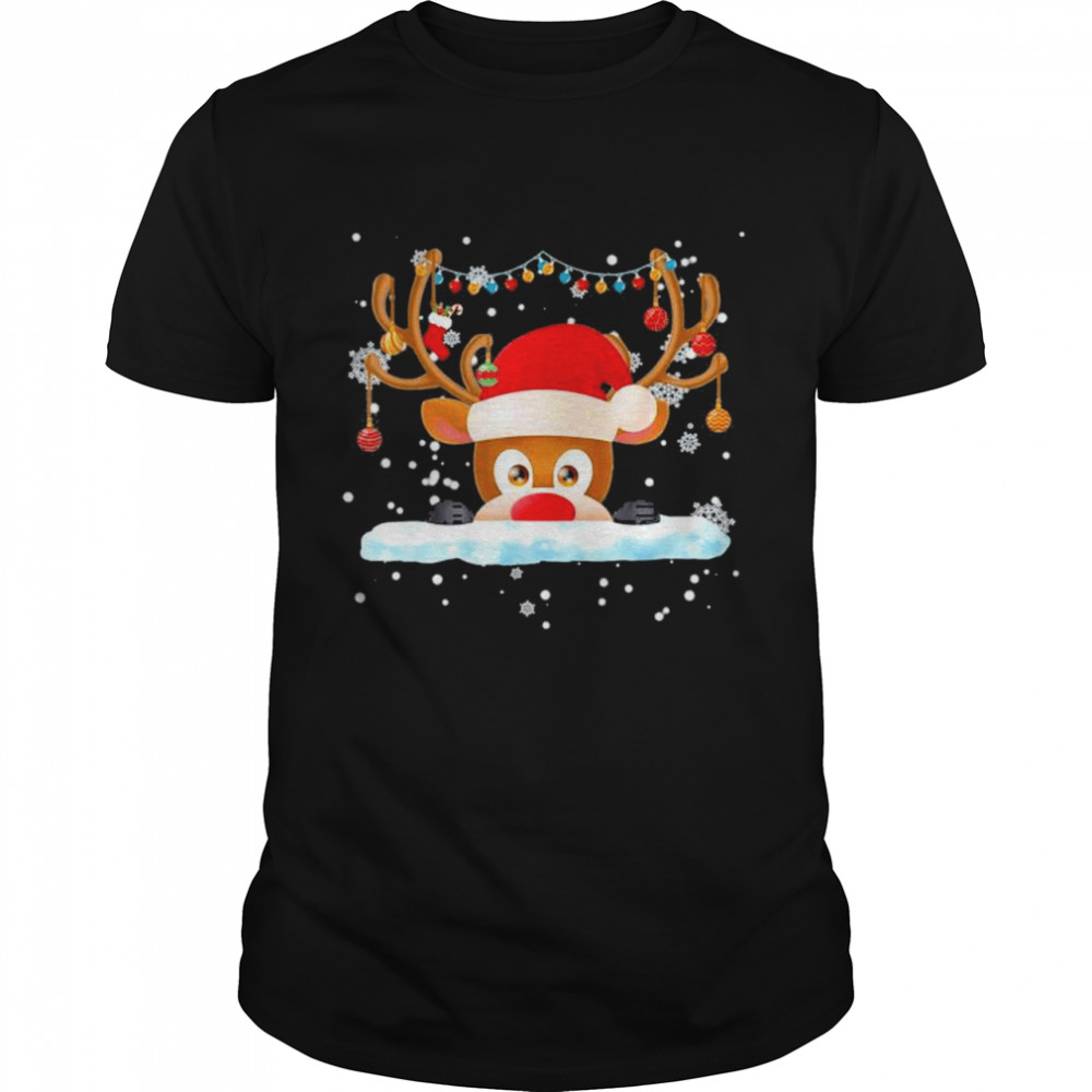 Rudolph the Red Nose Reindeer Christmas Pajama shirt