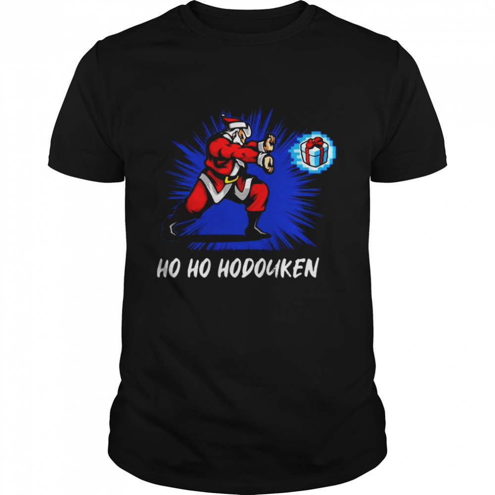 Santa Claus Ho Ho Hodouken Christmas Sweater Shirt