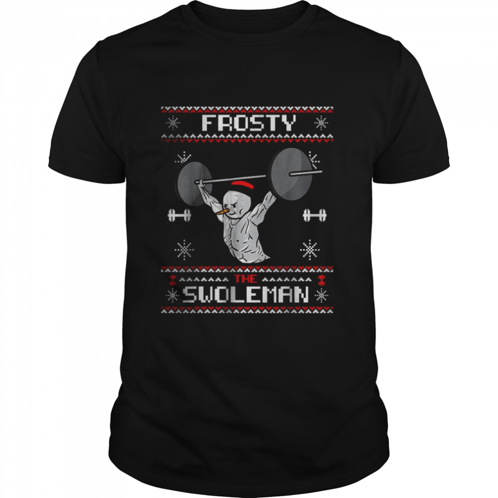 Frosty the Swoleman Christmas T-Shirt