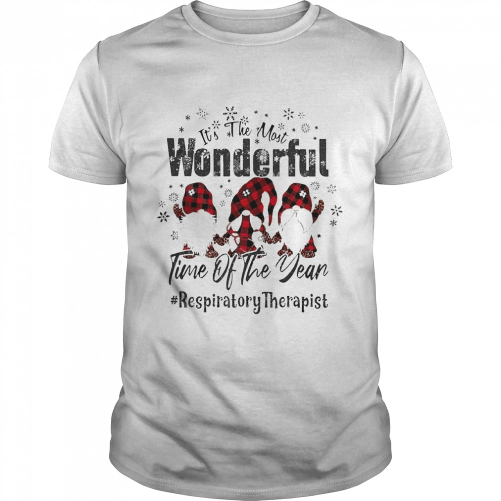 It’s The Most Wonderful Time Of The Year Respiratory Therapist Christmas Sweater Shirt