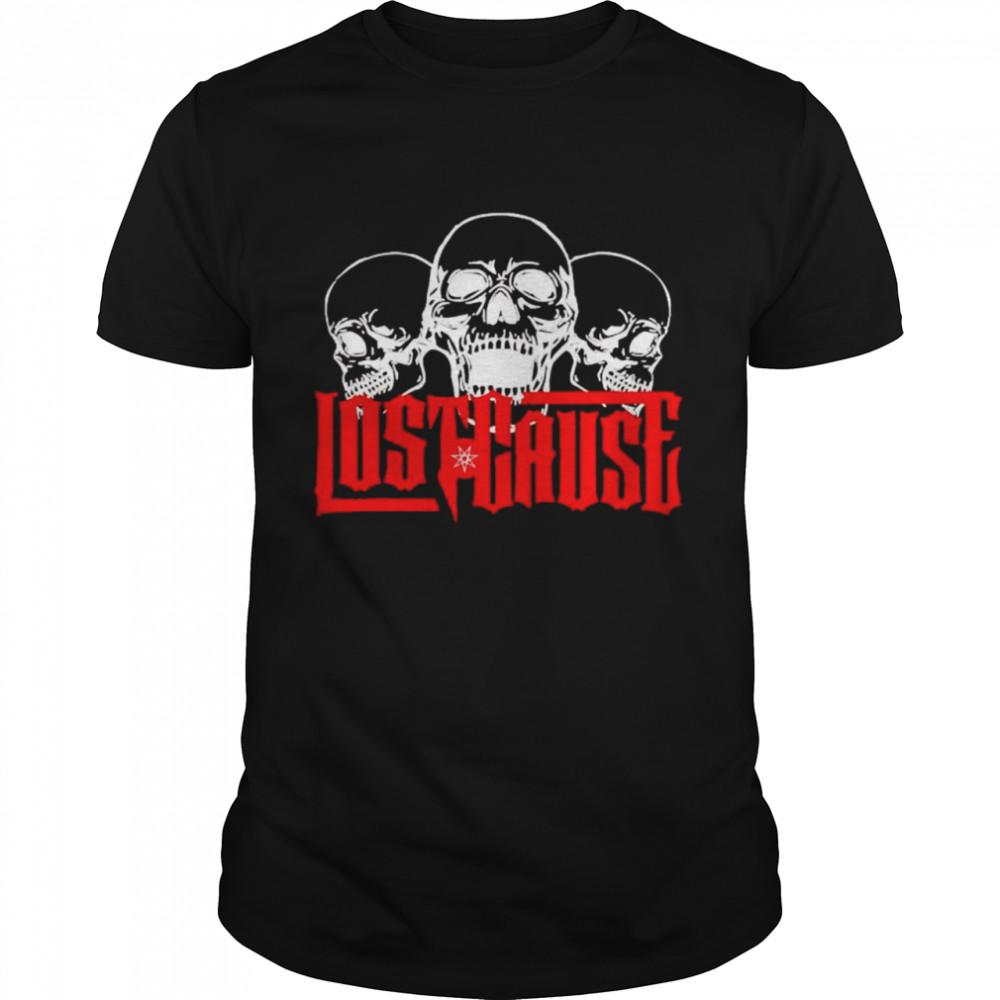 Lost cause skull shirt