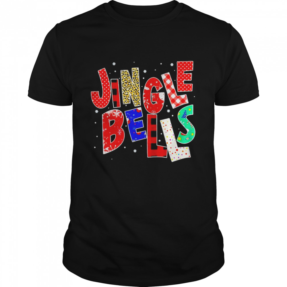 Red Plaid Jingle Bells Christmas shirt