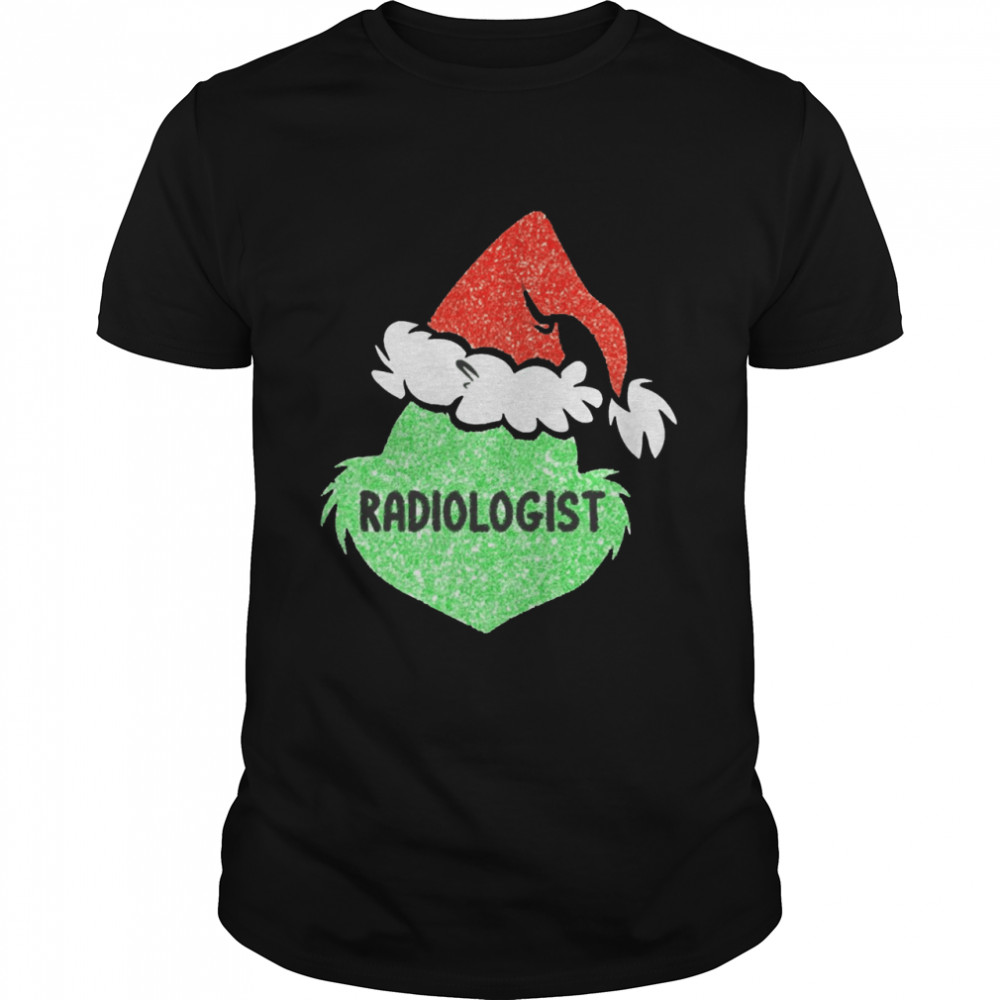 Santa Grinch Silhouette Radiologist Christmas Sweater Shirt