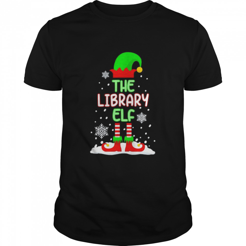 The Library Elf Christmas shirt