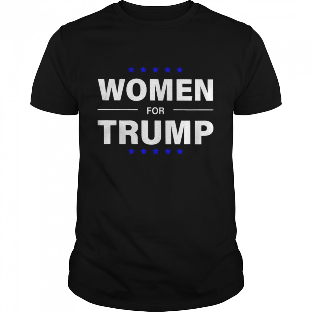 Women for Trump president shirt