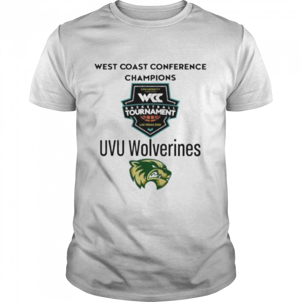 Coast Conference Champions Uvu Wolverines Shirt