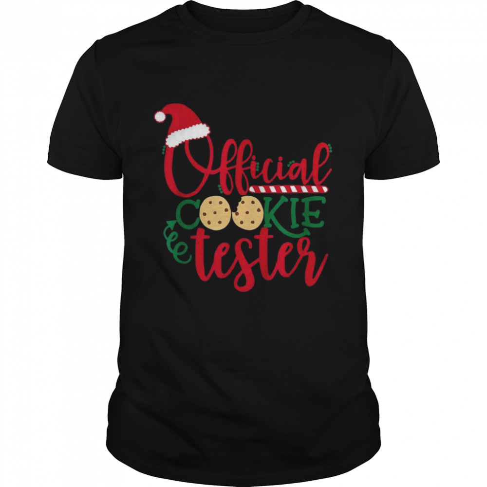 Cookie Tester Shirt Baking Crew Matching Christmas Shirt