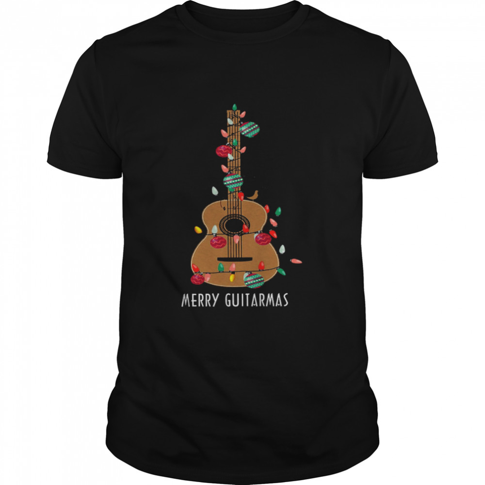 Merry Guitarmas Christmas Shirt