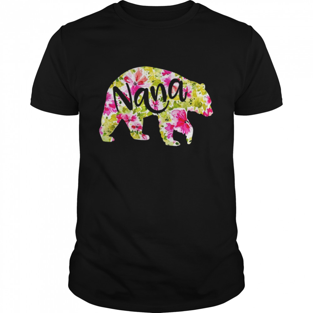 Nana Bear Grandma Christmas Mother’s Day Shirt