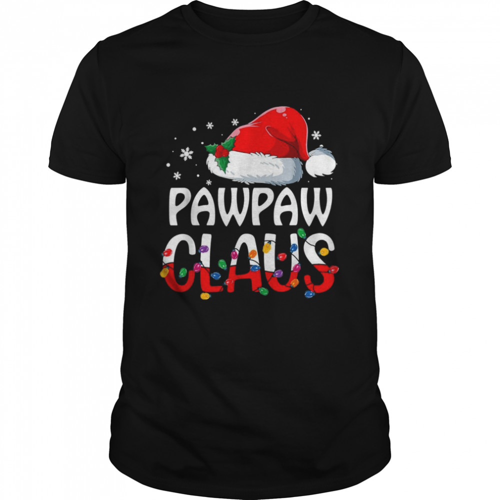 Pawpaw Claus Matching Family Christmas Pajamas Xmas Santa Shirt