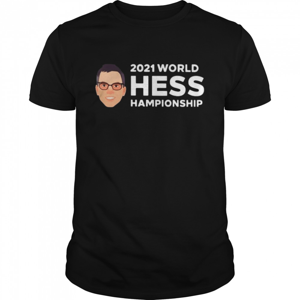 Robert Hess 2021 World Chess Championship Shirt