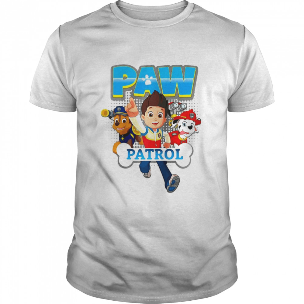 Ryder Paw Patrol Chase And Marshall Raglan Baseball Shirt