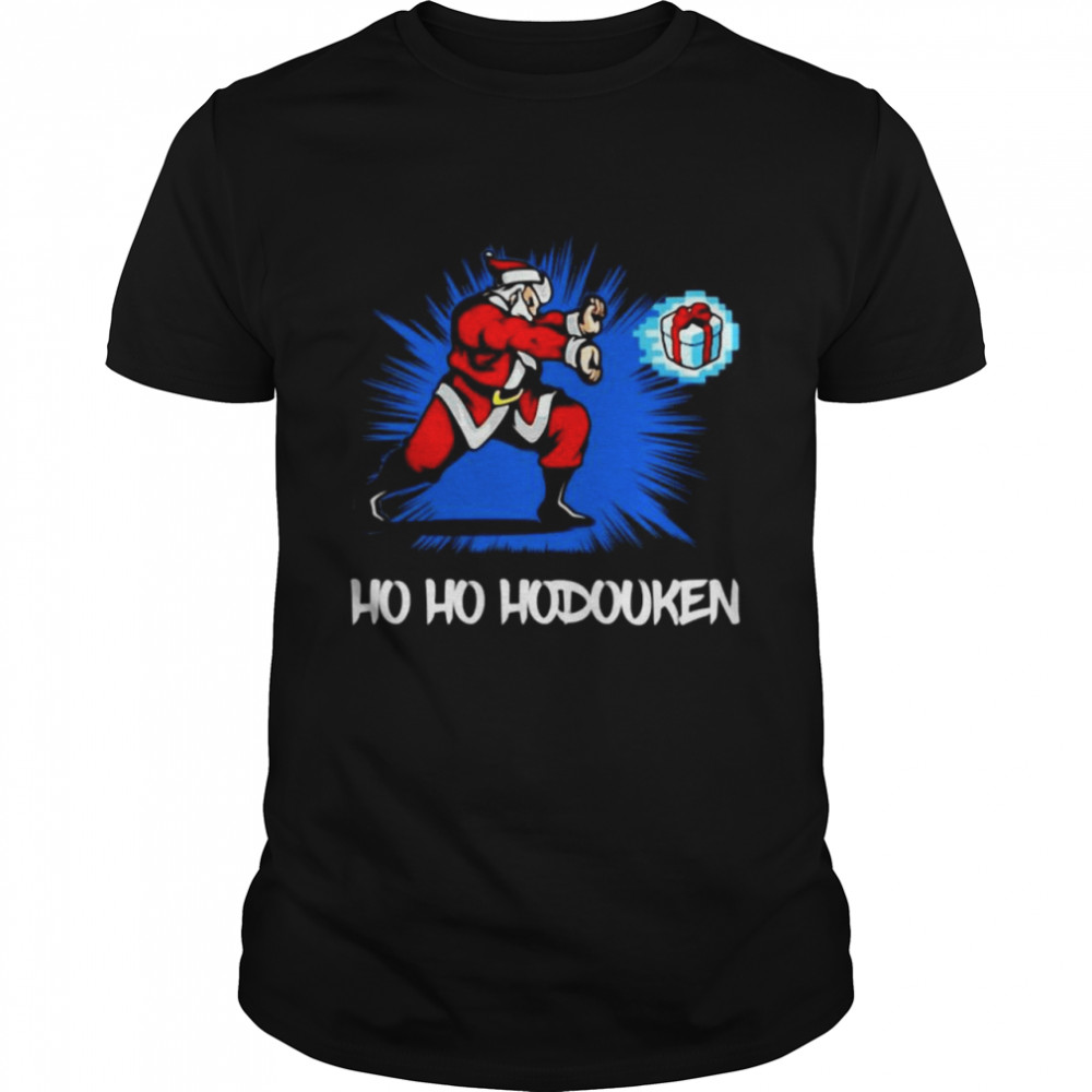 Santa Ho ho hodouken Christmas shirt