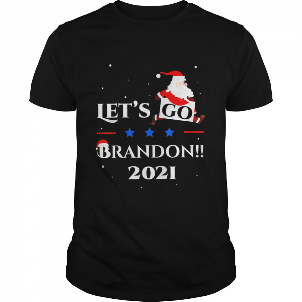 Santa Run Lets go Branson Brandon 2021 Shirt