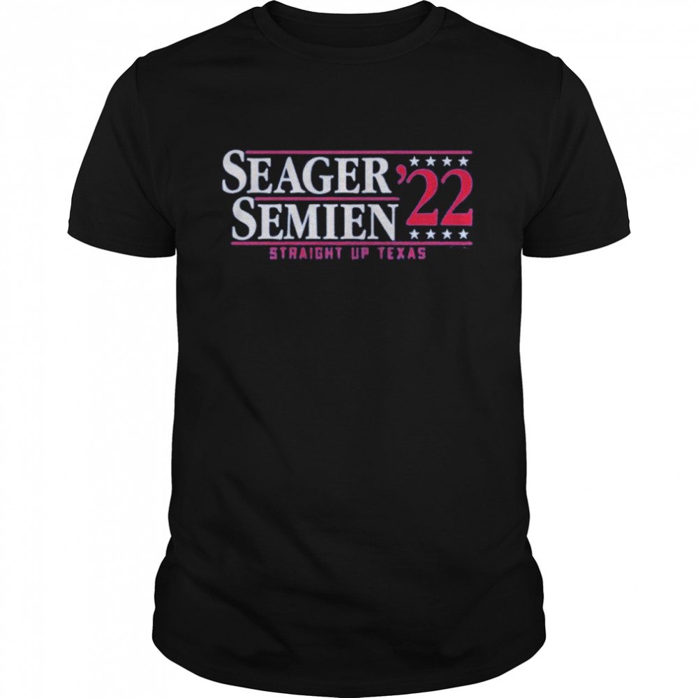 Seager-Semien straight up Texas 2022 shirt