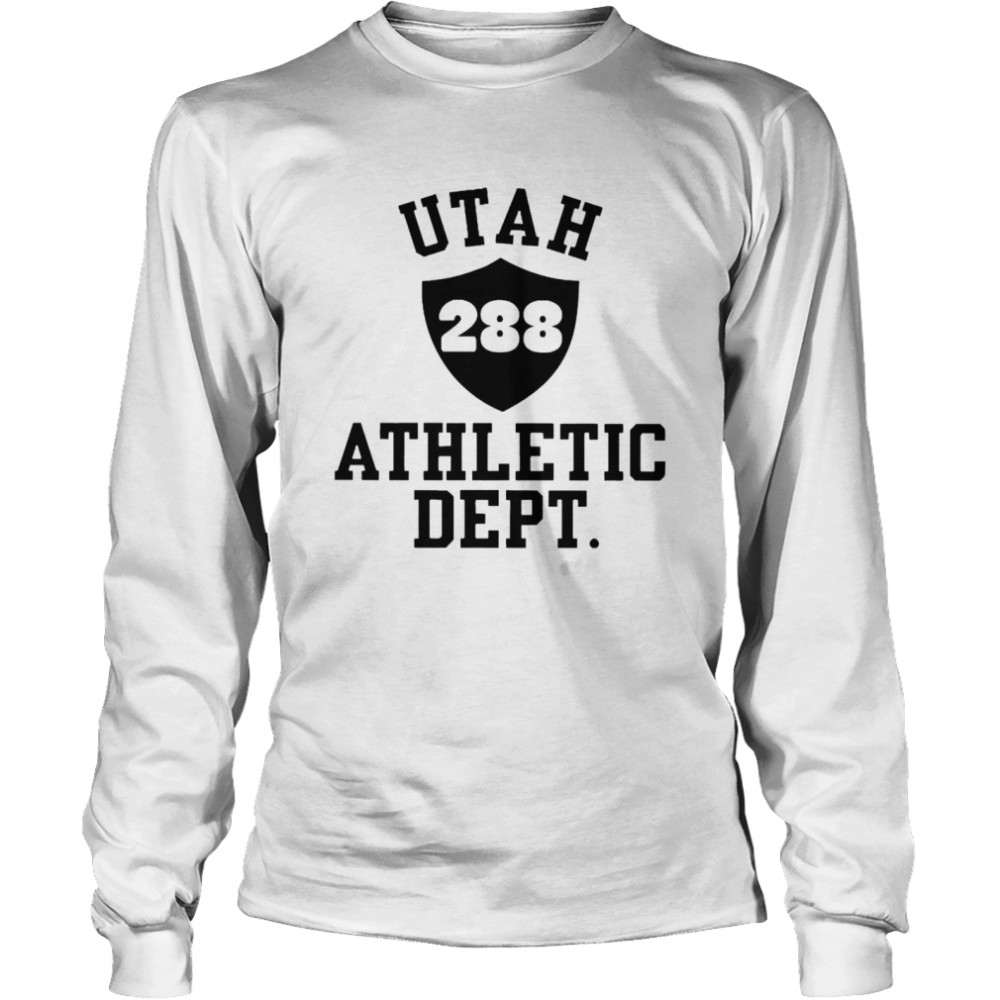Utah 288 Athletic Dept  Long Sleeved T-shirt