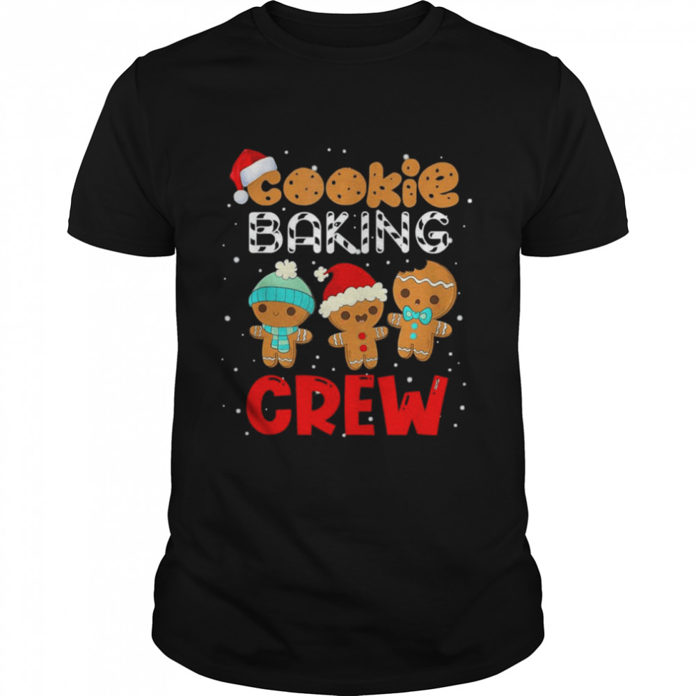 cookie Baking Crew Christmas 2022 Pajama Family Tee Shirt