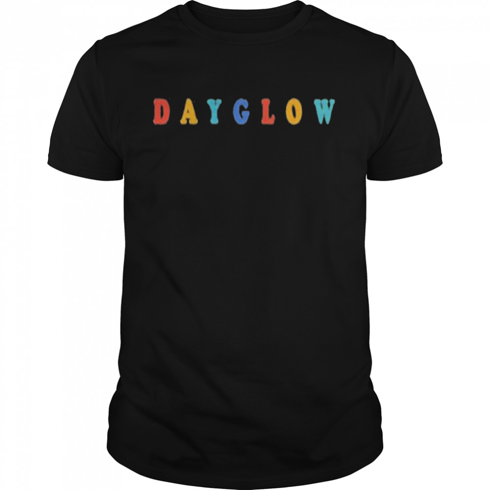 dayglow Band Store Embroidered Rainbow Logo Shirt