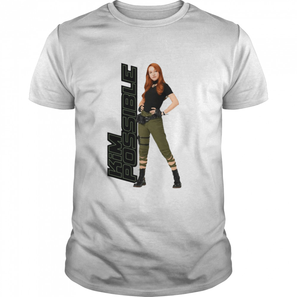 Kim Possible Standing Sadie Stanley Fans Shirt