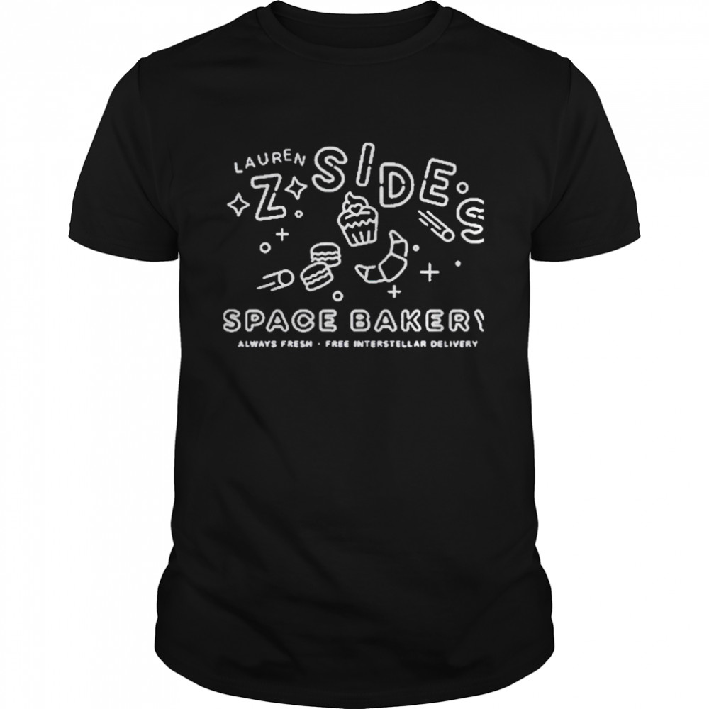 lauren z side space bakery shirt