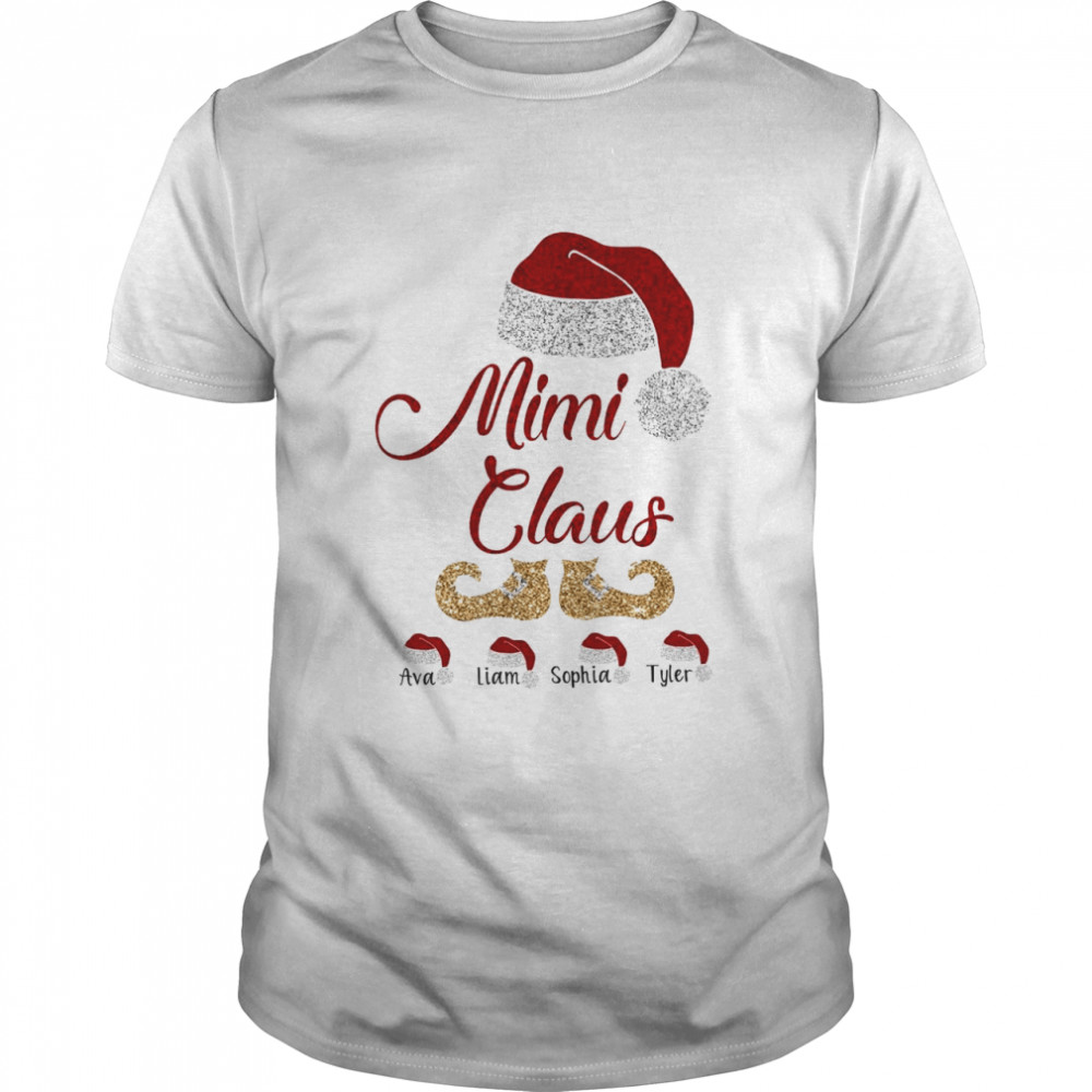 Mimi claus ava liam sophia tyler shirt