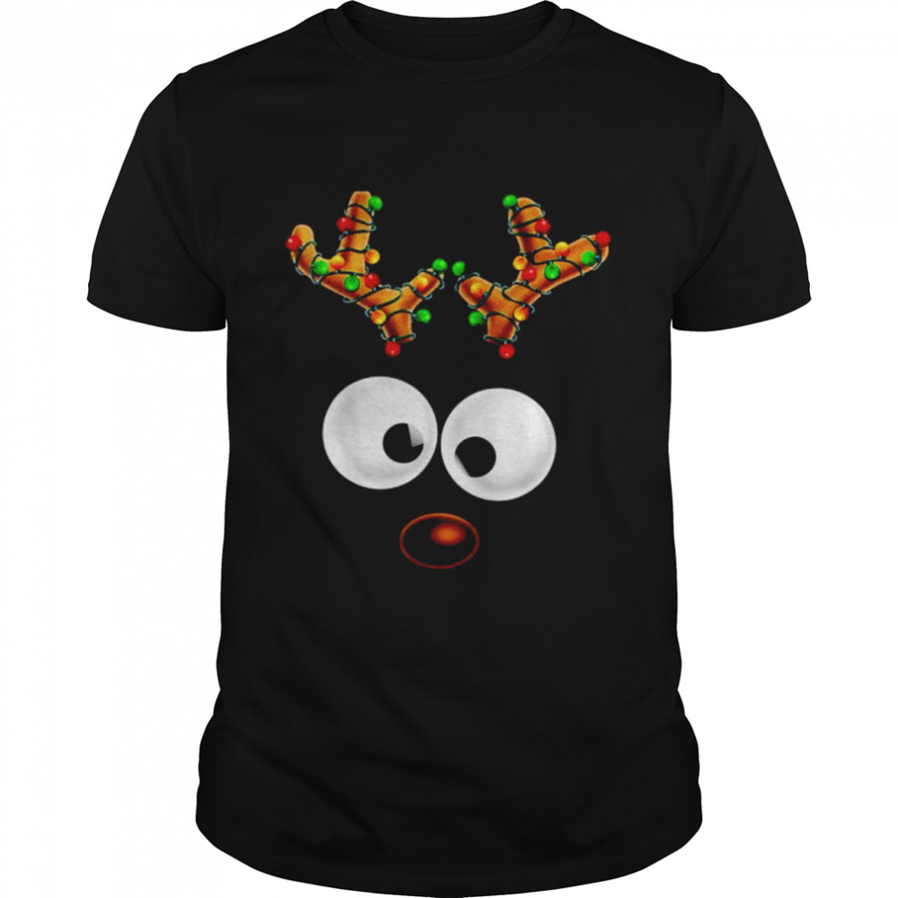 Reindeer Face Christmas shirt