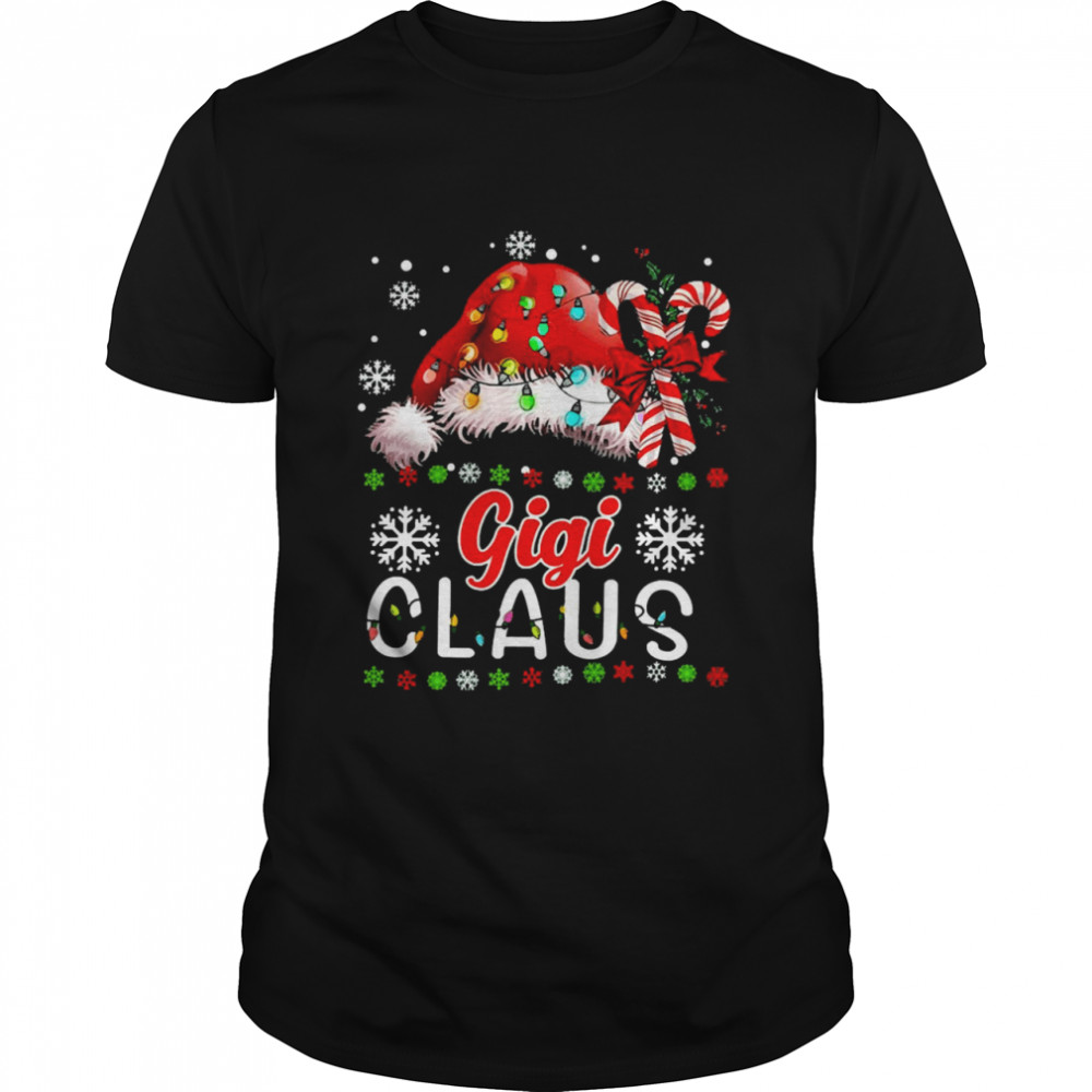 Santa Gigi Claus Grandma Christmas Sweater Shirt