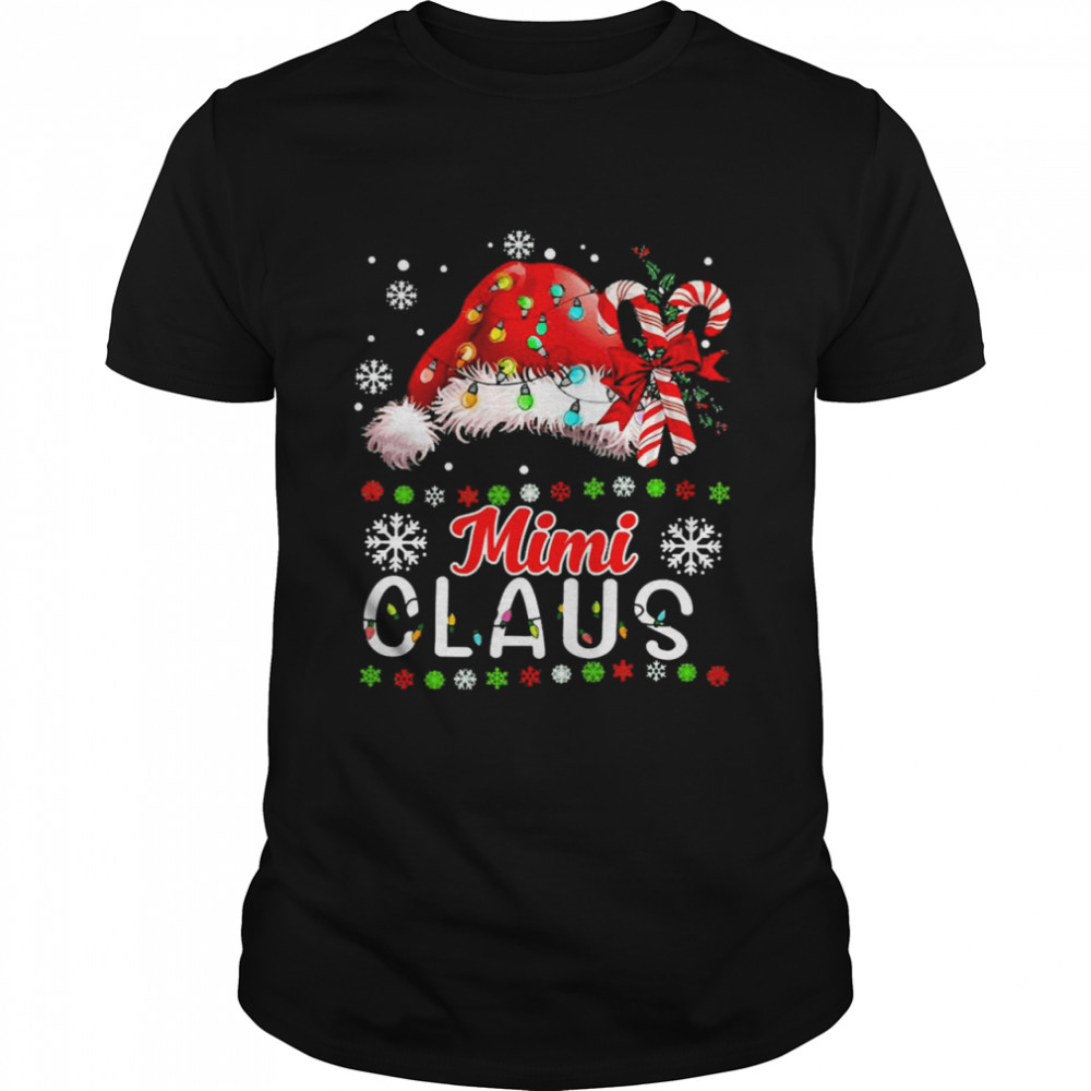 Santa Mimi Claus Grandma Christmas Sweater Shirt