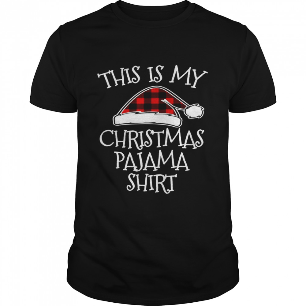 This Is My Christmas Pajama XmasBuffalo Red Plaid Shirt